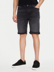 HUGO Teksap&uuml;ksid 50539932 Must Slim Fit