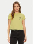 Calvin Klein Jeans T-s&auml;rk Script Institutional J20J224984 Roheline Slim Fit