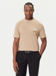 HUGO T-s&auml;rk Dusplito 50542816 Beež Relaxed Fit