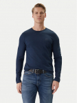 BOSS Pikkade varrukatega T-s&auml;rk Tacks 50512111 Tumesinine Regular Fit
