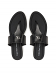 Calvin Klein Jeans Varbavahesandaalid Flat Sandal Toepost Mg YW0YW01691 Must 36