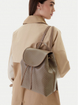 Calvin Klein Seljakott Emblem Aop Flap Backpack LV04F3271G Beež