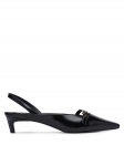 Tommy Hilfiger Tacones Th Buckle Kitten Slingback Pump FW0FW09384 Must