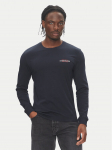 Guess Jeans Pikkade varrukatega T-s&auml;rk M4YI54 K8HM0 Tumesinine Regular Fit