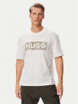 HUGO T-s&auml;rk Nerpient 50566041 Valge Regular Fit