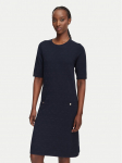 JOOP! Kootud kleit 263Kn32Kulana 30103289 Tumesinine Slim Fit