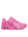 Skechers Tossud Uno - Spread the Love 155507/HTPK Roosa