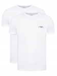Emporio Armani Underwear T-s&auml;rkide komplekt EM001849 AF14131 M0082 Valge Fitted Fit