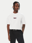 HUGO T-s&auml;rk Dakhil 50579723 Valge Relaxed Fit