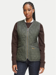 Barbour Varrukateta jakk Fleece Betty LLI0003OL71 Tumeroheline Regular Fit
