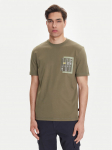 BOSS T-s&auml;rk Te_Container 50546920 Roheline Regular Fit