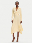 Elisabetta Franchi Kokteilikleit AB86352E2 DC7 Kollane Regular Fit