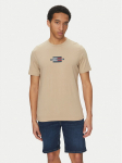 Tommy Hilfiger T-s&auml;rk Flag Box MW0MW38636 Beež Regular Fit XL