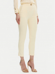 Elisabetta Franchi Riidest p&uuml;ksid PA-076-51E2 Kollane Regular Fit