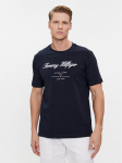 Tommy Hilfiger T-s&auml;rk Script Logo Tee MW0MW33691 Tumesinine Regular Fit M