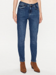 Liu Jo Teksad UF3034 D4391 Tumesinine Slim Fit
