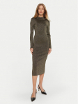 MICHAEL Michael Kors Kootud kleit MF482KPAFB Kuldne Slim Fit