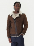 Aeronautica Militare Nahkjope 252PN0164U100893 Pruun Regular Fit