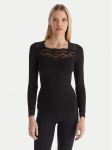 Ysabel Mora Termoaktiivne aluspesu &uuml;lemine osa 70005 Must Slim Fit