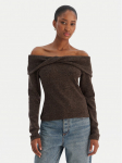 Vero Moda Kampsun Kaia 10333298 Pruun Regular Fit