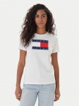Tommy Jeans T-s&auml;rk Flag DW0DW22562 Ekr&uuml;&uuml;v&auml;rv Regular Fit