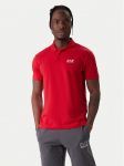 EA7 Emporio Armani Polo s&auml;rk 8NPF14 PJVQZ U5072 Punane Regular Fit