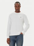 Calvin Klein Jeans Pikkade varrukatega T-s&auml;rk Easy LV04RD247G Valge Regular Fit