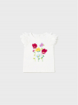 Mayoral T-s&auml;rk 1006 Valge Regular Fit 6M
