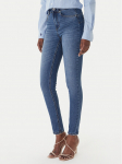 Liu Jo Teksad UA6013 D0318 Tumesinine Slim Fit
