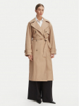 Calvin Klein Vihmamantel LV044C501G Beež Regular Fit