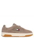 Tommy Jeans Tossud Canvas Leather Cupsole Trainers EM0EM01680 Pruun 41