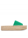 Calvin Klein Espadrillid Ebeth HW0HW02894 Roheline