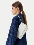 Calvin Klein K&auml;ekott Sculpted Flap Shoulder Pouch LV04K3148G Valge