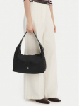 Tommy Hilfiger K&auml;ekott Th Go Hobo Nylon AW0AW18229 Must