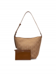Calvin Klein K&auml;ekott Emblem Aop Jacquard Camera Bag LV04F3535G Pruun