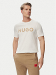 HUGO T-s&auml;rk Dulivio 50467556 Valge Regular Fit