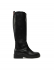 Tommy Hilfiger Ratsasaapad Premium Leather Long Boot FW0FW08180 Must