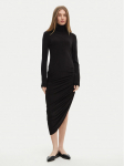 NORMA KAMALI Igap&auml;evane kleit KK3243PLF35001 Must Slim Fit