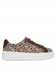 Tommy Hilfiger Tossud Chic Platform Monogram FW0FW09398 Pruun
