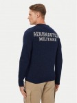 Aeronautica Militare Kampsun 262MA1645UL00924 Tumesinine Regular Fit