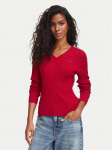 Tommy Hilfiger Kampsun WW0WW44987 Punane Regular Fit