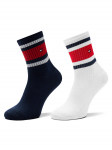 Tommy Hilfiger Pikad sokid 701229942 Tumesinine