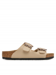 Birkenstock Pl&auml;tud Arizona Flower Buckle Kids 1030419 S Beež