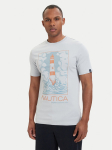 Nautica T-s&auml;rk NAUTICA-W126-NAMTS-1012-23P Helesinine Regular Fit