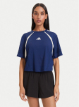adidas Tehniline s&auml;rk Hyperglam 3-Stripes Color Block KQ5753 Sinine Loose Fit