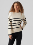 Vero Moda Kampsun 10278319 Beež Regular Fit