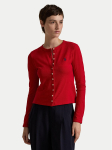 Polo Ralph Lauren Kardigan 211941175006 Punane Slim Fit