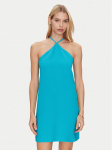 Simona Corsellini Kokteilikleit P25CPAB03501 Sinine Slim Fit