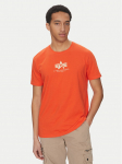 Alpha Industries T-s&auml;rk Basic 118533 Oranž Regular Fit S