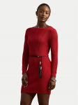 LAUREN RALPH LAUREN Kootud kleit 200971346001 Punane Slim Fit